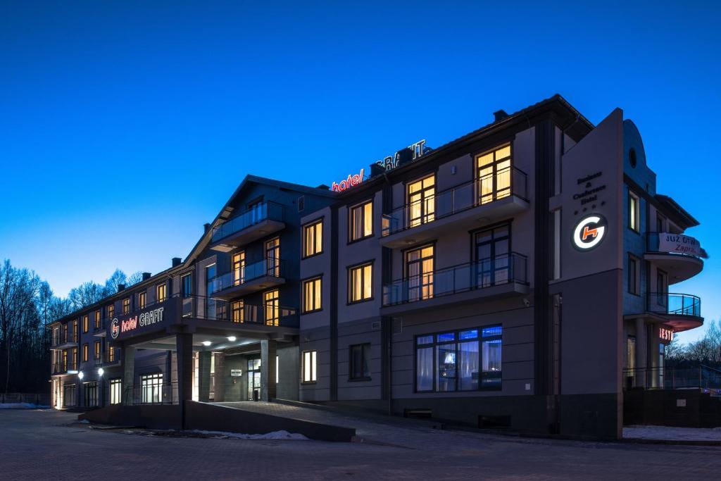 Hotel Grafit Kostomloty Pierwsze Eksteriør billede